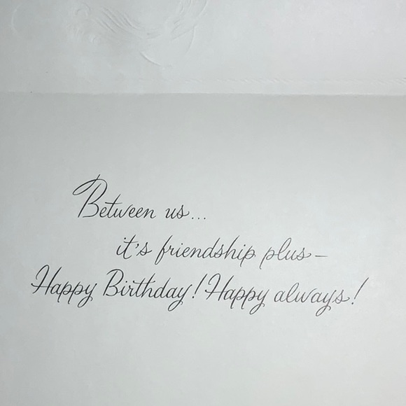 Large Greeting Cards~1 Birthday & 1 Hello Unused Vintage - Picture 6 of 10